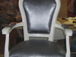 Перекраска стульев, патинирование