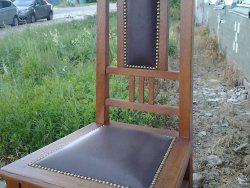 Реставрация дубовых стульев