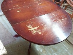 Реставрация обеденного стола